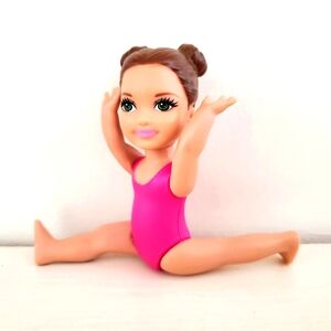Barbie Kelly Gymnast Toddler 4" Doll‎ Brunette 2015